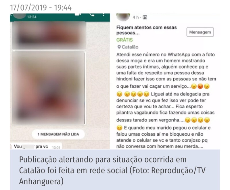 Pc Investiga Caso De Homem Que Envia Fotos PornogrÁficas Para Mulheres Em CatalÃo Blog Da Verdade 8431